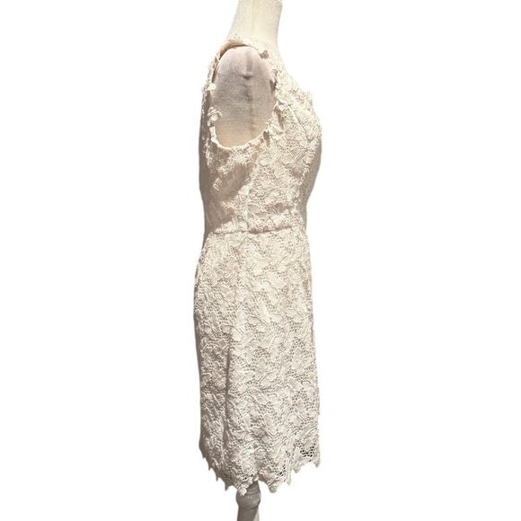 Lily Pulitzer Resort White Papillion Lace Reeve Dress in Size 12 - Picture 4 of 8